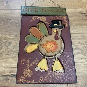 Thanksgiving Turkey Wall Decor